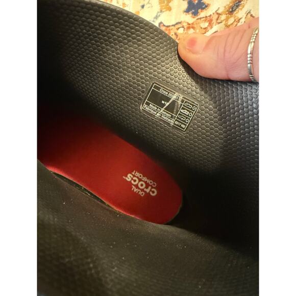 Crocs Freesail Shorty Rain Boot Black Size Women’s 10 - Picture 4 of 6